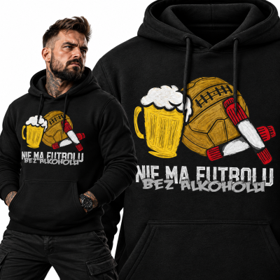 BLUZA Z KAPTUREM BEZ ALKOHOLU